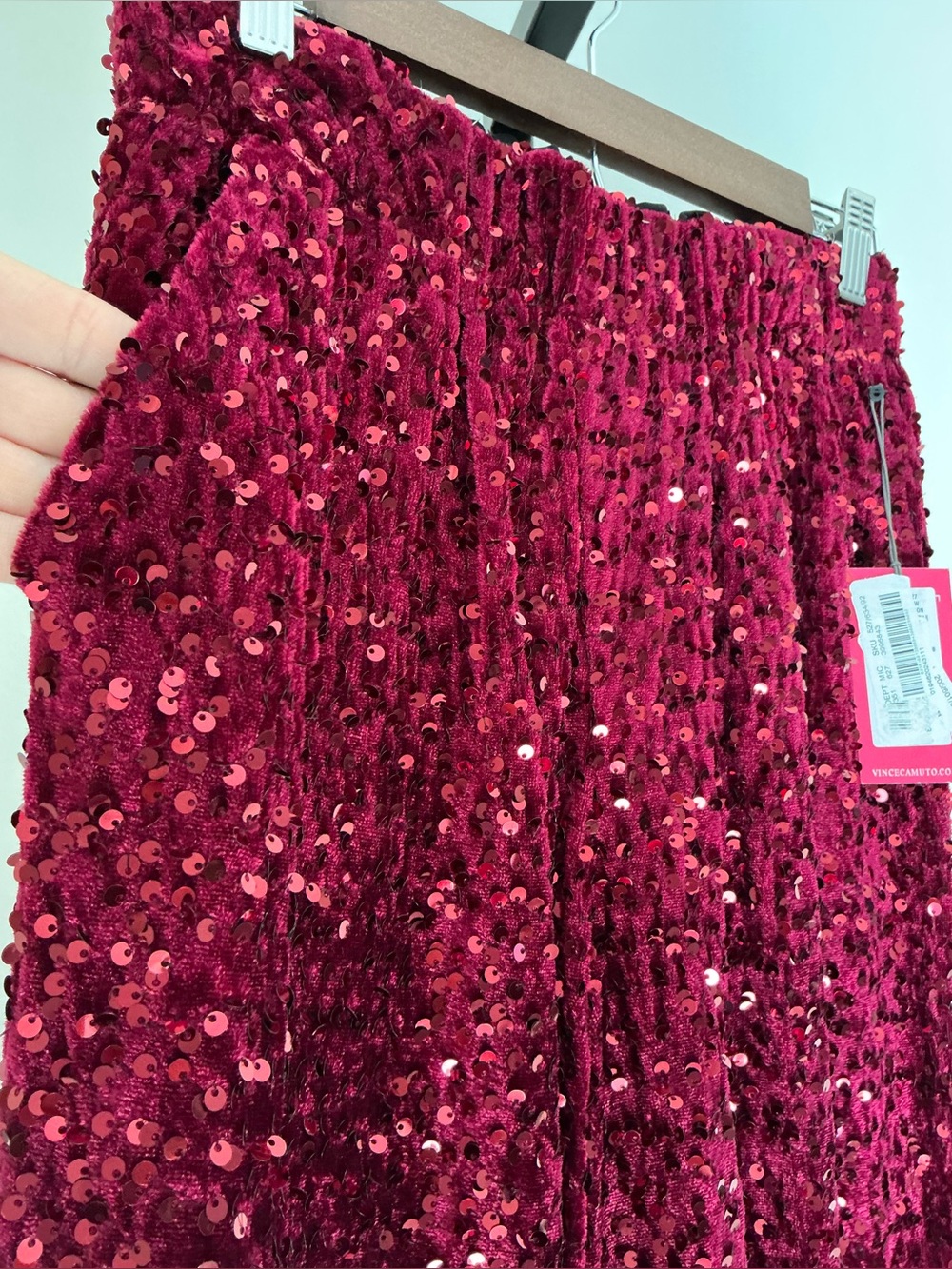 🆕 Vince Camuto | Sequin Wide Leg Pants - Picture 5 of 11